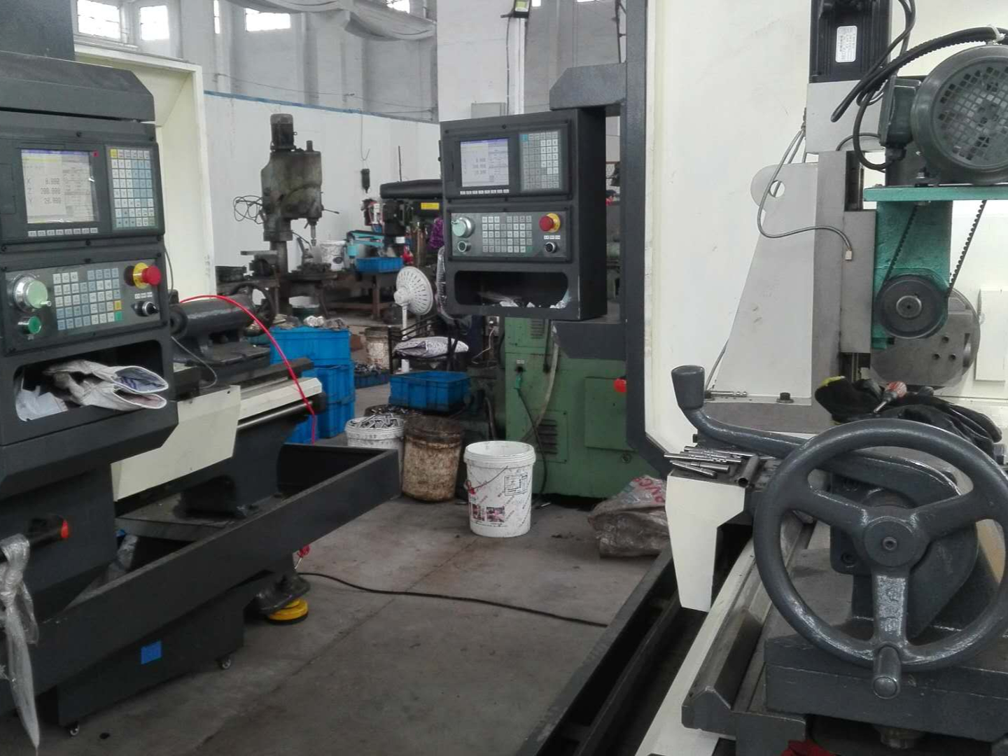 齒條數控旋風銑（改造版）湖北客戶現場