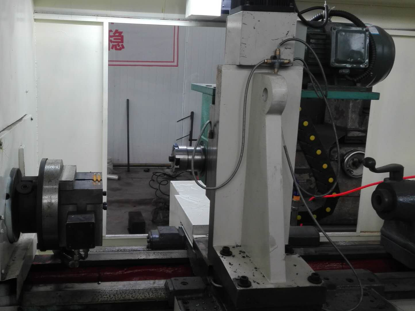 齒條數控旋風銑(改造版)湖北客戶現場 齒條數控旋風銑(改造版)湖北客戶現場