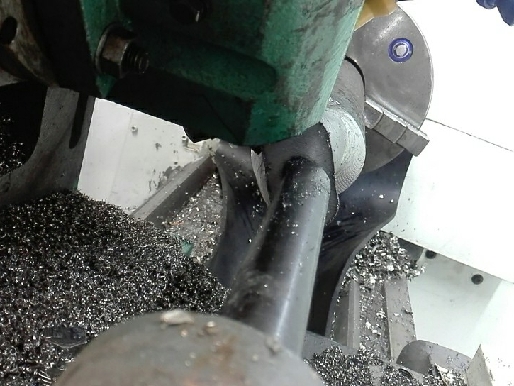 波形螺紋數(shù)控旋風(fēng)銑（改造版）湖北客戶現(xiàn)場(chǎng)