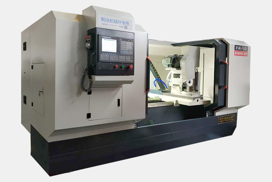 制冰機螺桿數控旋風銑