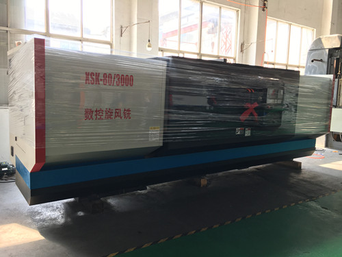 2臺大型數(shù)控旋風(fēng)銑完美交機(jī)