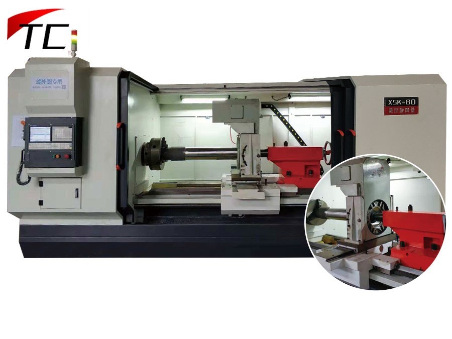 【旋外圓專用機】數控旋風銑床