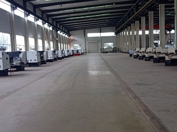 刻槽鉆桿專用數控旋風銑湖南漢壽客戶現場